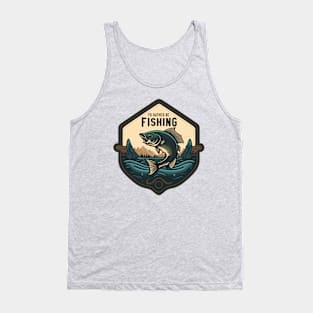 I'd Rather Be Fishing Tank Top